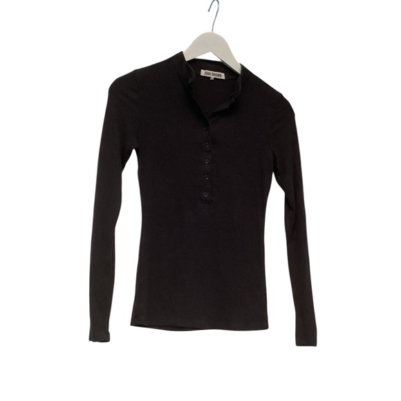 BUTTON DOWN HENLEY - Picture 3 of 5